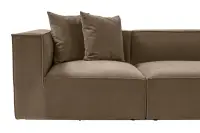 Rohová pohovka SORA (L1-O1-O1-1R-POUFFE ) ASIRGROUP (foto 14)