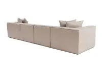 Rohová pohovka SORA (L1-O1-O1-1R-POUFFE ) ASIRGROUP (foto 434)