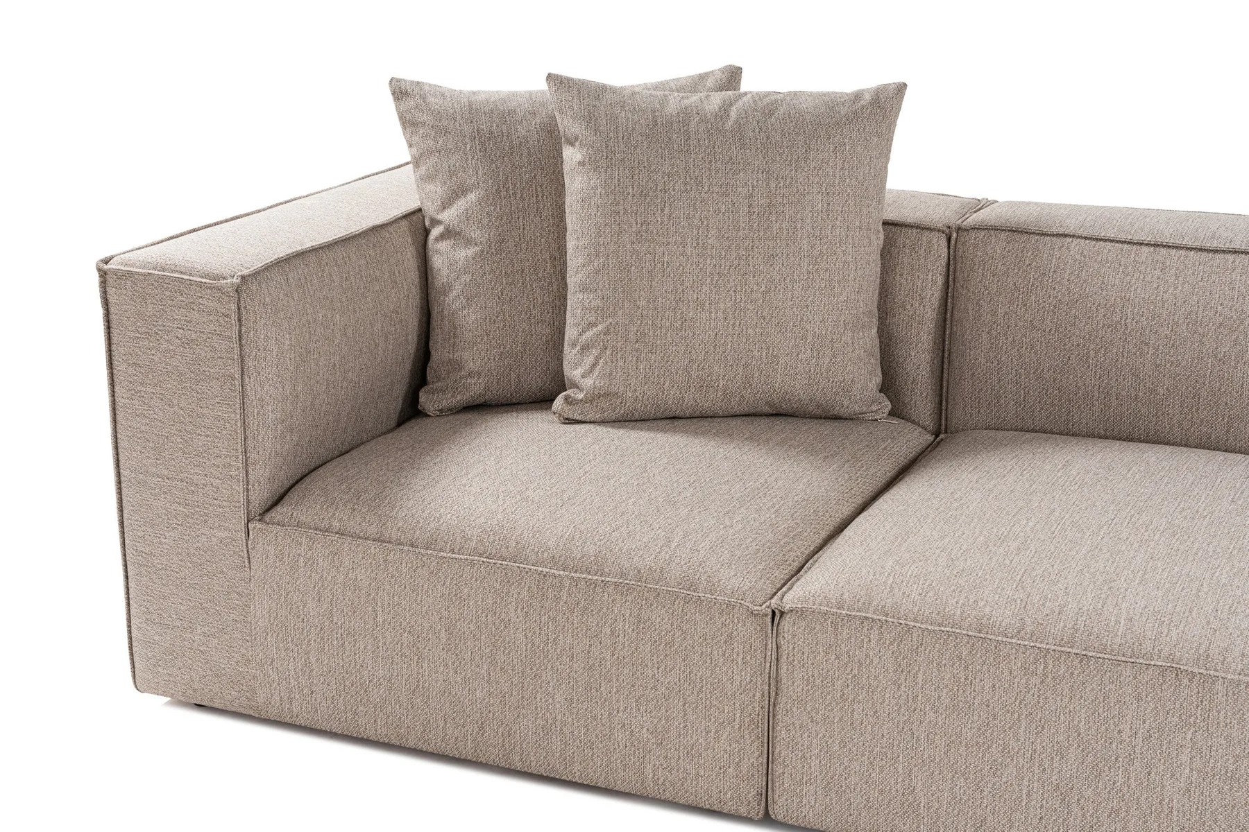 Rohová pohovka SORA (L1-O1-O1-1R-POUFFE ) ASIRGROUP (foto 724)