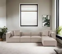 Rohová pohovka SORA (L1-O1-O1-1R-POUFFE ) ASIRGROUP (foto 77)