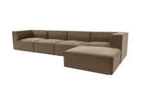 Rohová pohovka SORA (L1-O1-O1-1R-POUFFE ) ASIRGROUP (foto 8)