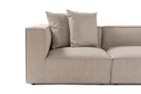 Rohová pohovka SORA (L1-O1-O1-1R-POUFFE ) ASIRGROUP (foto 831)