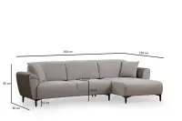 Rohová rozkládací pohovka AREN ASIRGROUP (foto 66)