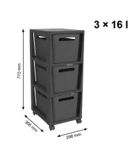 ROTHO BRISEN komoda 3x16 L Rojaplast (foto 74)
