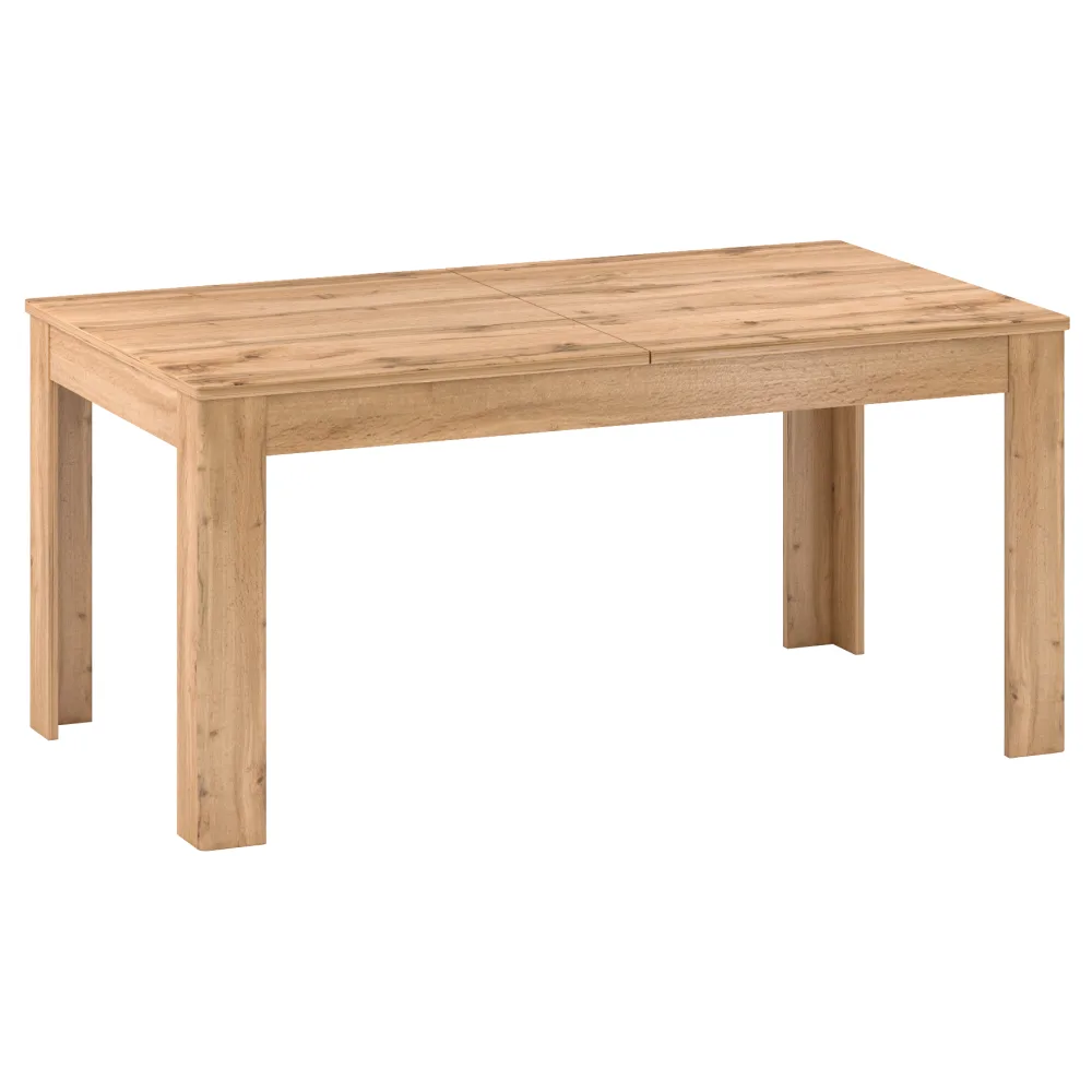 Rozkládací jídelní stůl, dub apalačský, 160-200x90 cm, PUSAN S Kondela