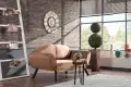 Rozkládací pohovka dvoumístná GENZO – Hnědá ASIRGROUP