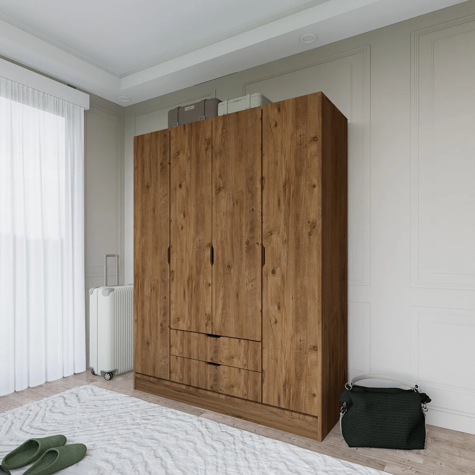Šatní skříň 1600-046 ASIRGROUP (foto 3)
