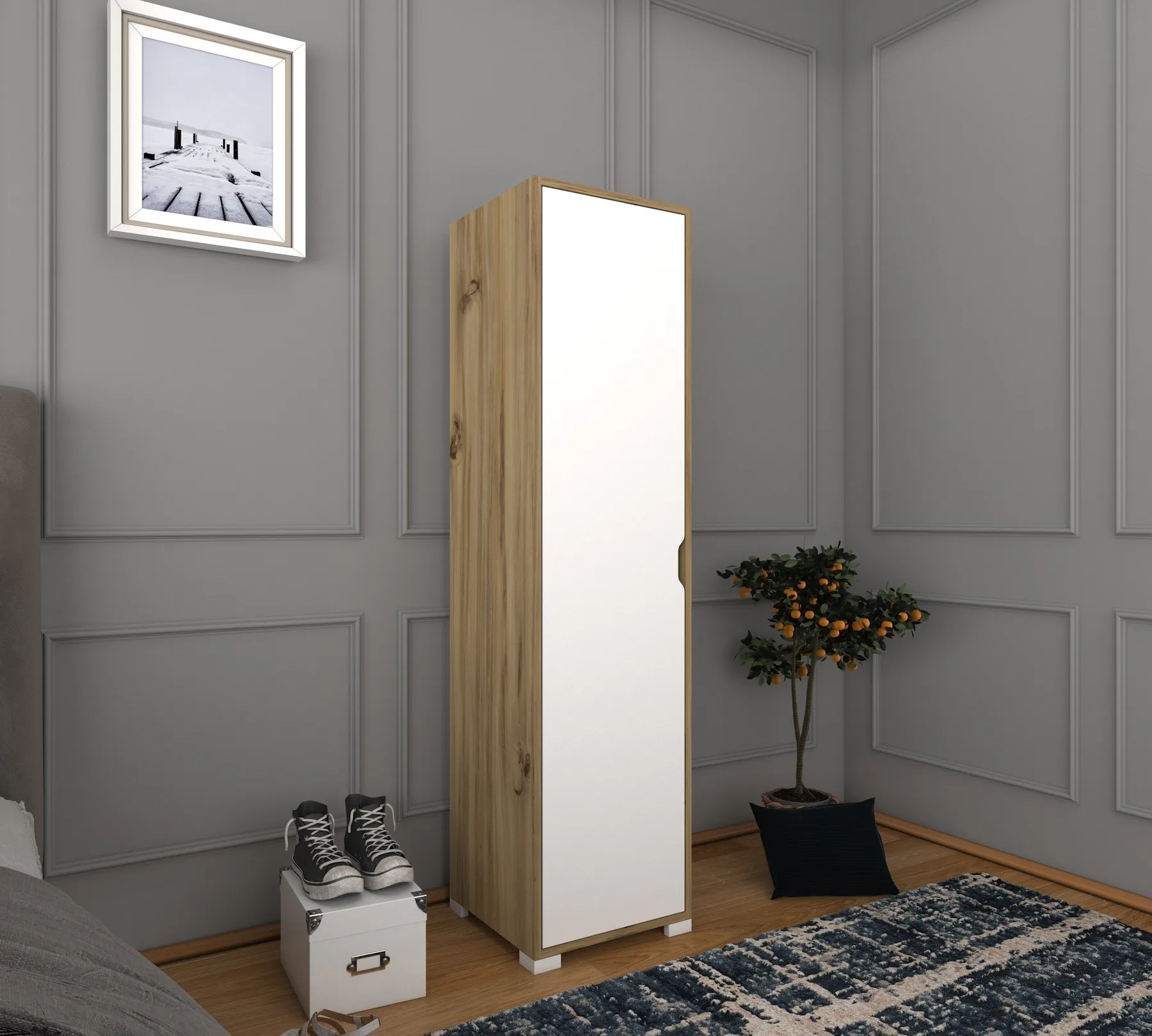 Šatní skříň 40 Cm 1600-014 ASIRGROUP