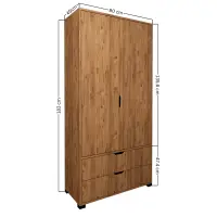 Šatní skříň ATLAS 1600-51 ASIRGROUP (foto 10)