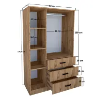 Šatní skříň EASY ASIRGROUP (foto 24)