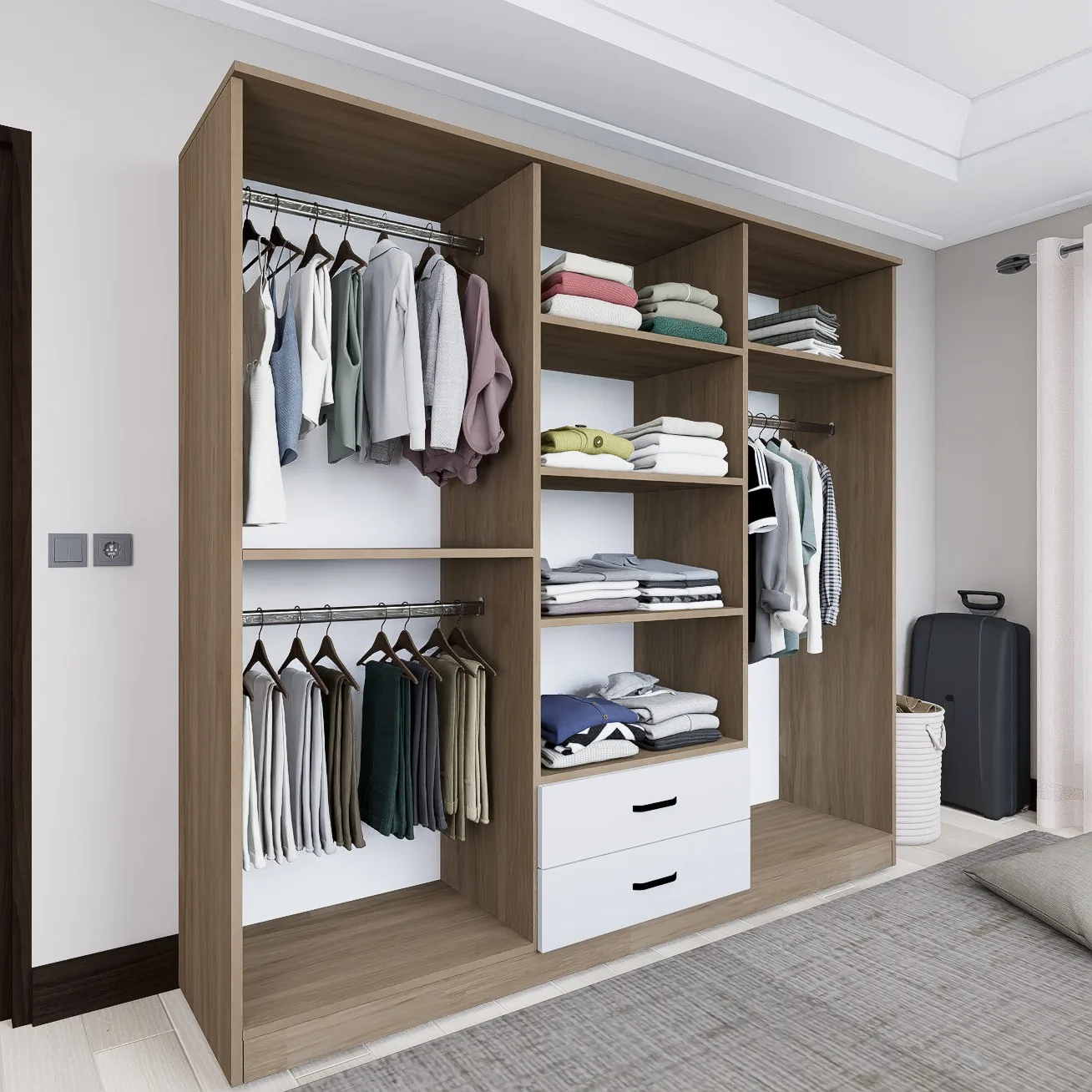 Šatní skříň YAMAN 1dveřová ASIRGROUP (foto 309)