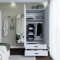 Šatní skříň YAMAN 1dveřová ASIRGROUP (foto 32)