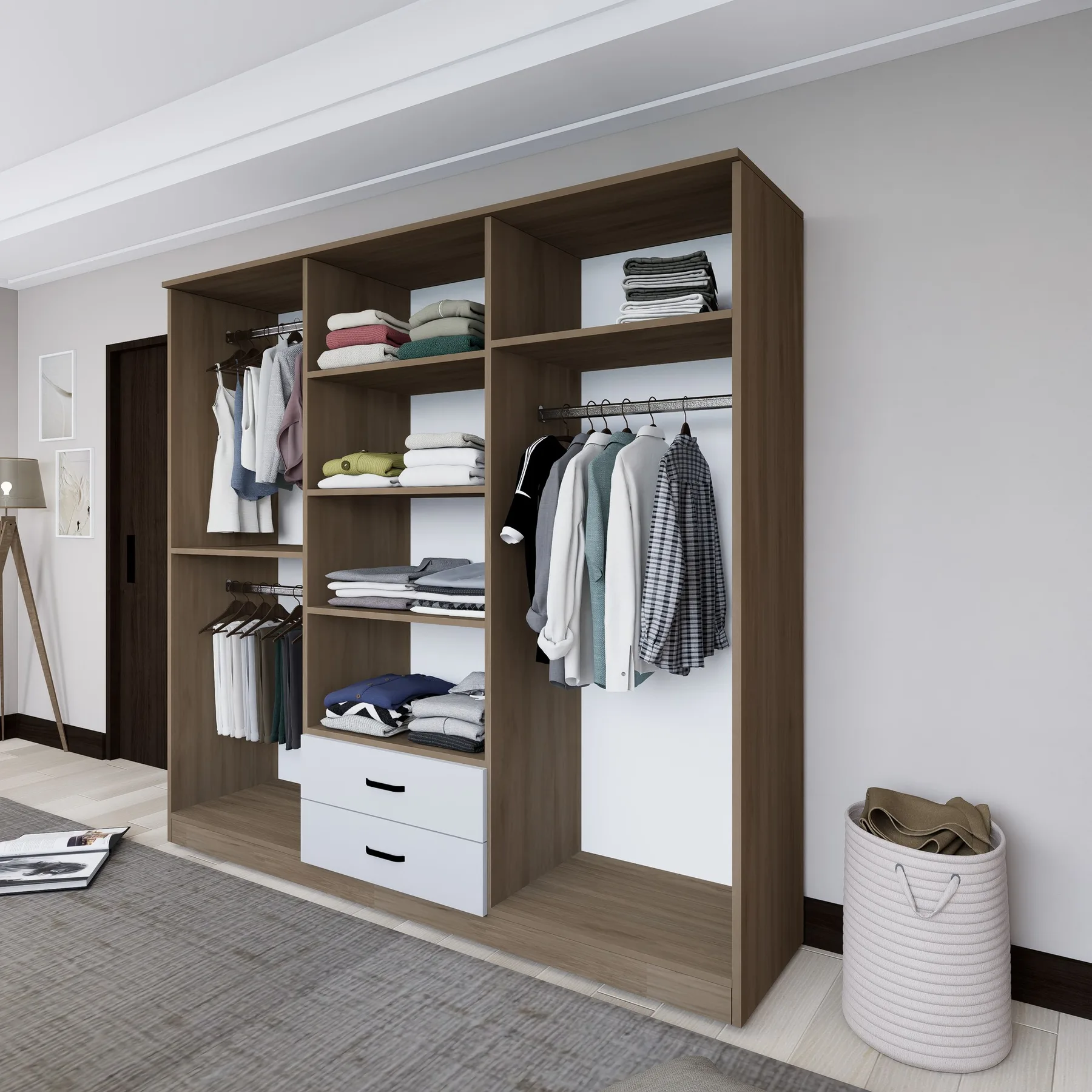 Šatní skříň YAMAN 1dveřová ASIRGROUP (foto 51)