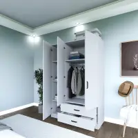 Šatní skříň YAMAN 1dveřová ASIRGROUP (foto 704)