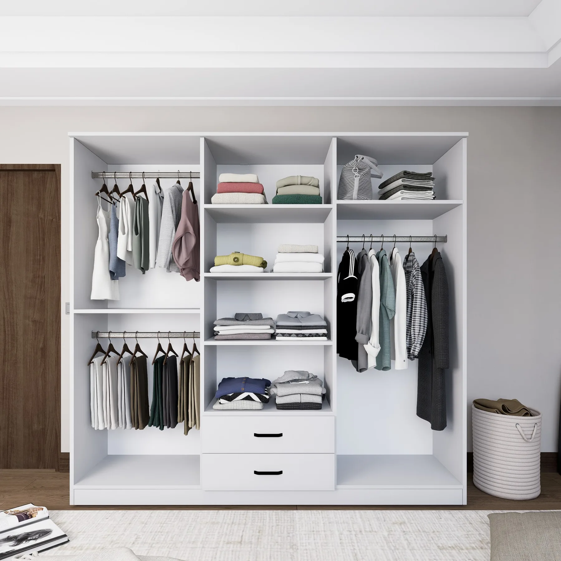 Šatní skříň YAMAN 1dveřová ASIRGROUP (foto 878)