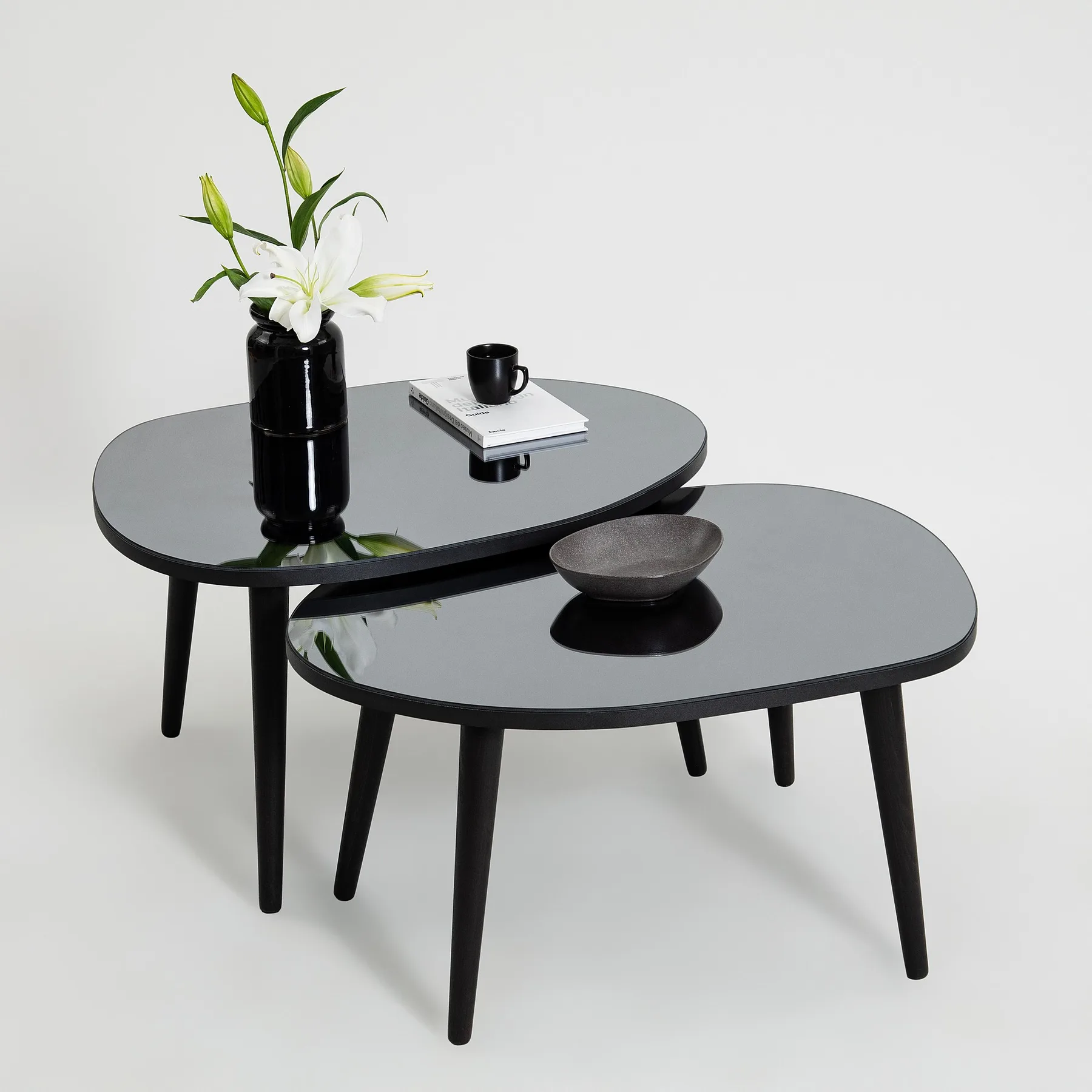 Set odkládacích stolků GUSTO (set 2 ks) ASIRGROUP