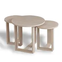 Set odkládacích stolků MIRA (set 3 ks) ASIRGROUP (foto 3)