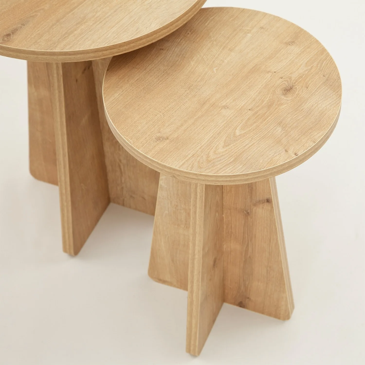 Set odkládacích stolků MUSHROOM (set 2 ks) ASIRGROUP