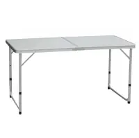 Skladací kempingový stôl, 120 cm, hliník/MDF, KEPI TYP 1 Kondela (foto 4)