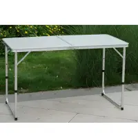 Skladací kempingový stôl, 120 cm, hliník/MDF, KEPI TYP 1 Kondela (foto 5)