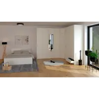 Skříň, bílá, INVITA typ 4 Kondela (foto 5)