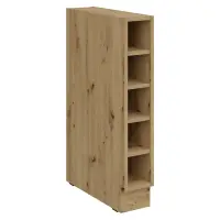Spodní policová skříňka, dub artisan, FRISBO/ARSANY 15 D OTW BB Kondela