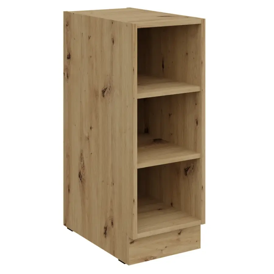 Spodní policová skříňka, dub artisan, FRISBO/ARSANY 30 D OTW BB Kondela