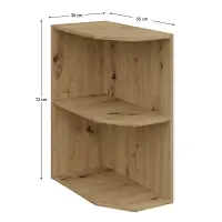Spodní rohová skříňka, dub artisan, FRISBO/ARSANY 30 D ZAK BB Kondela (foto 2)