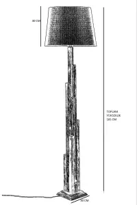 Stojací lampa 8300-1 ASIRGROUP (foto 5)