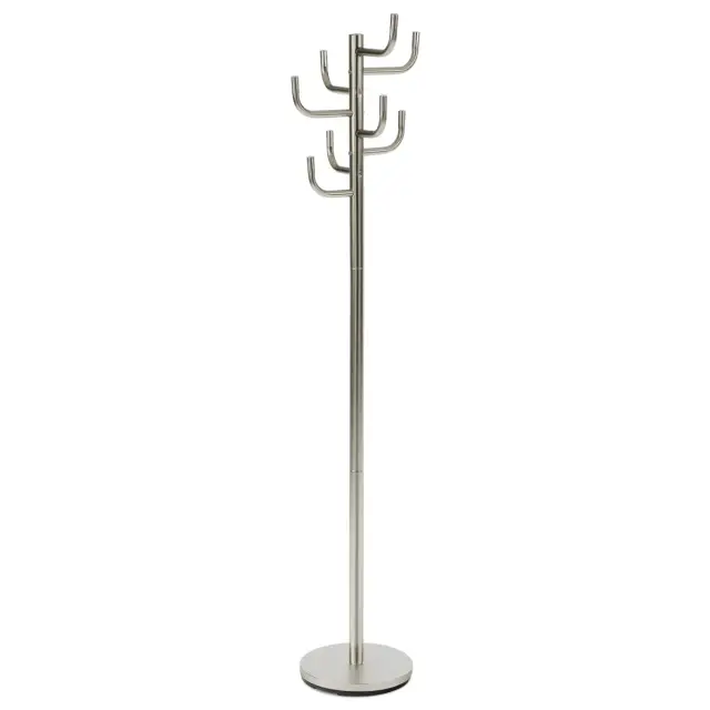 Stojanový věšák, kov, šedá, 80609-07 Autronic