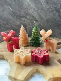 Svíčka CHRISTMAS Candle Set15 (set 6 ks) ASIRGROUP
