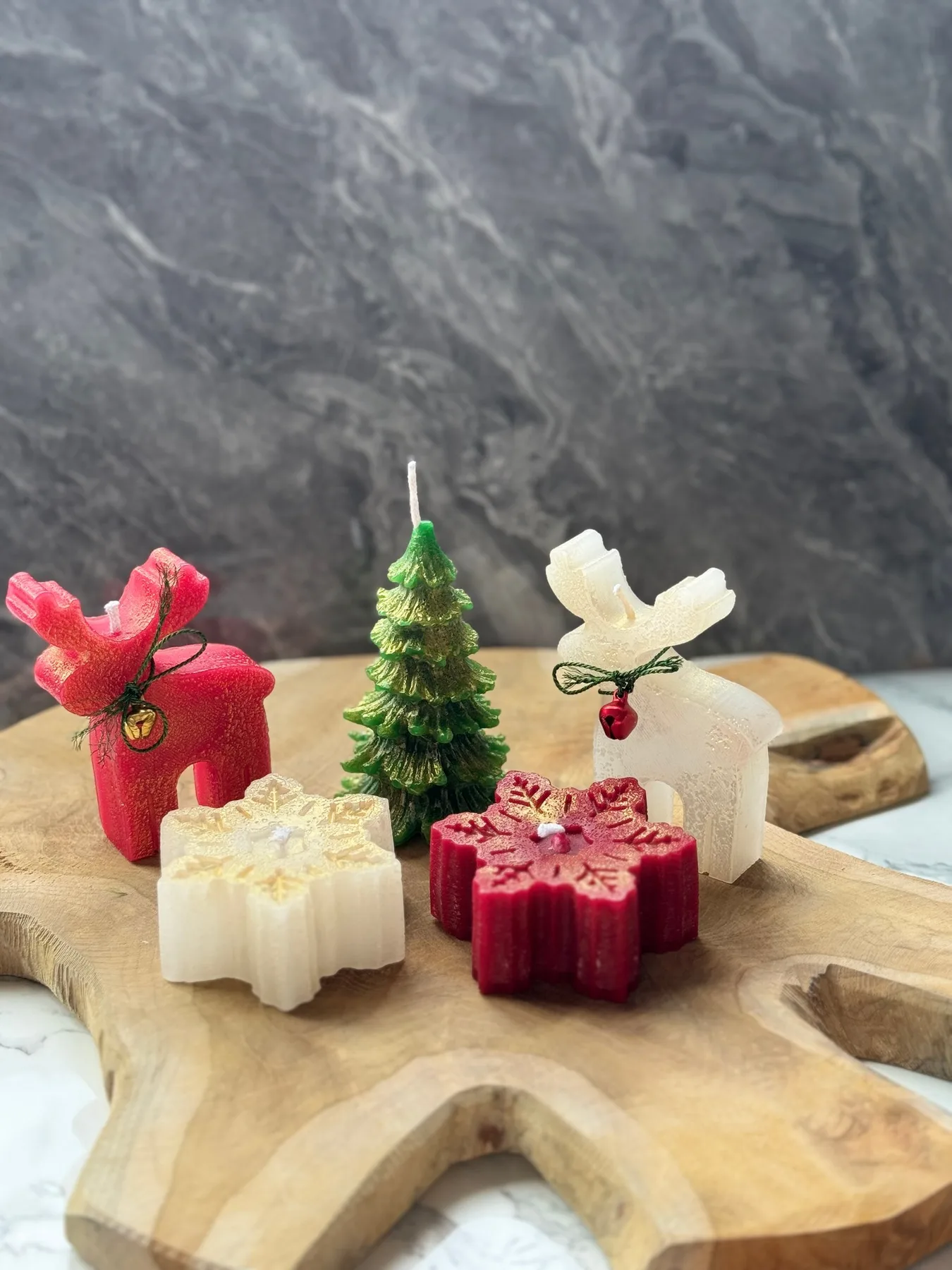 Svíčka CHRISTMAS Candle Set16 (set 5 ks) ASIRGROUP