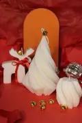 Svíčka CHRISTMAS (set 3 ks) – Set 3 ks / Bílá ASIRGROUP