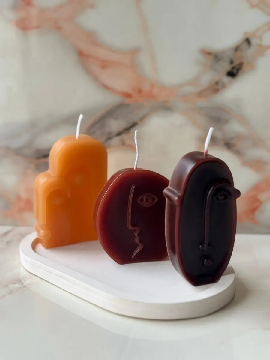 Svíčka GLAMOUR Candle 38ST (set 4 ks) ASIRGROUP