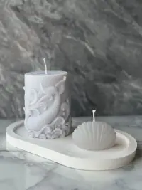 Svíčka GLAMOUR Candle 40ST (set 3 ks) ASIRGROUP