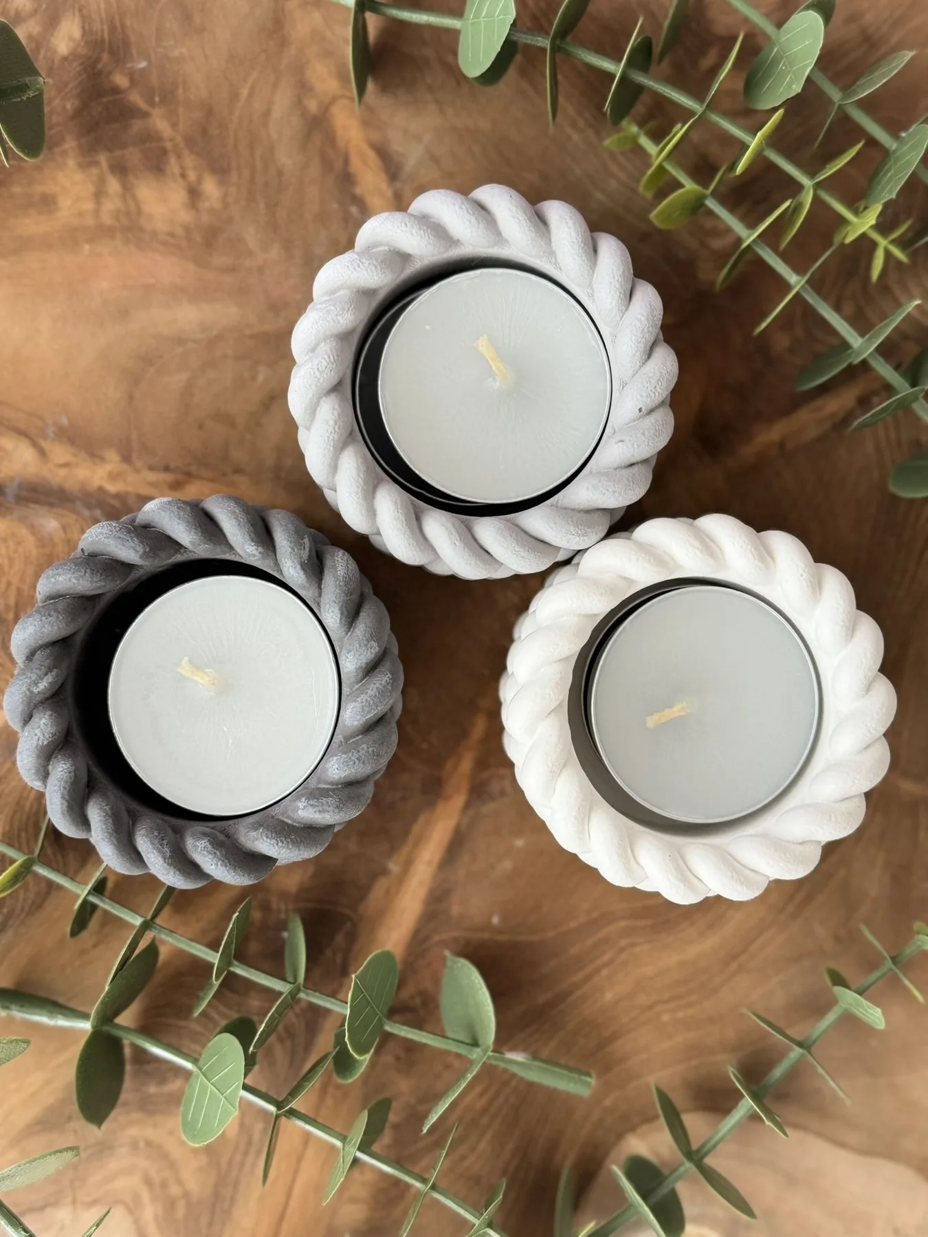 Svíčka GLAMOUR Candle 6S (set 3 ks) ASIRGROUP