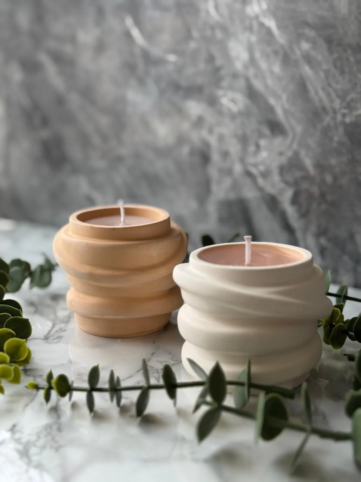 Svíčka GLAMOUR Candle 6TM (set 2 ks) ASIRGROUP