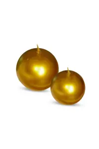 Svíčka GOLD ASIRGROUP (foto 89)