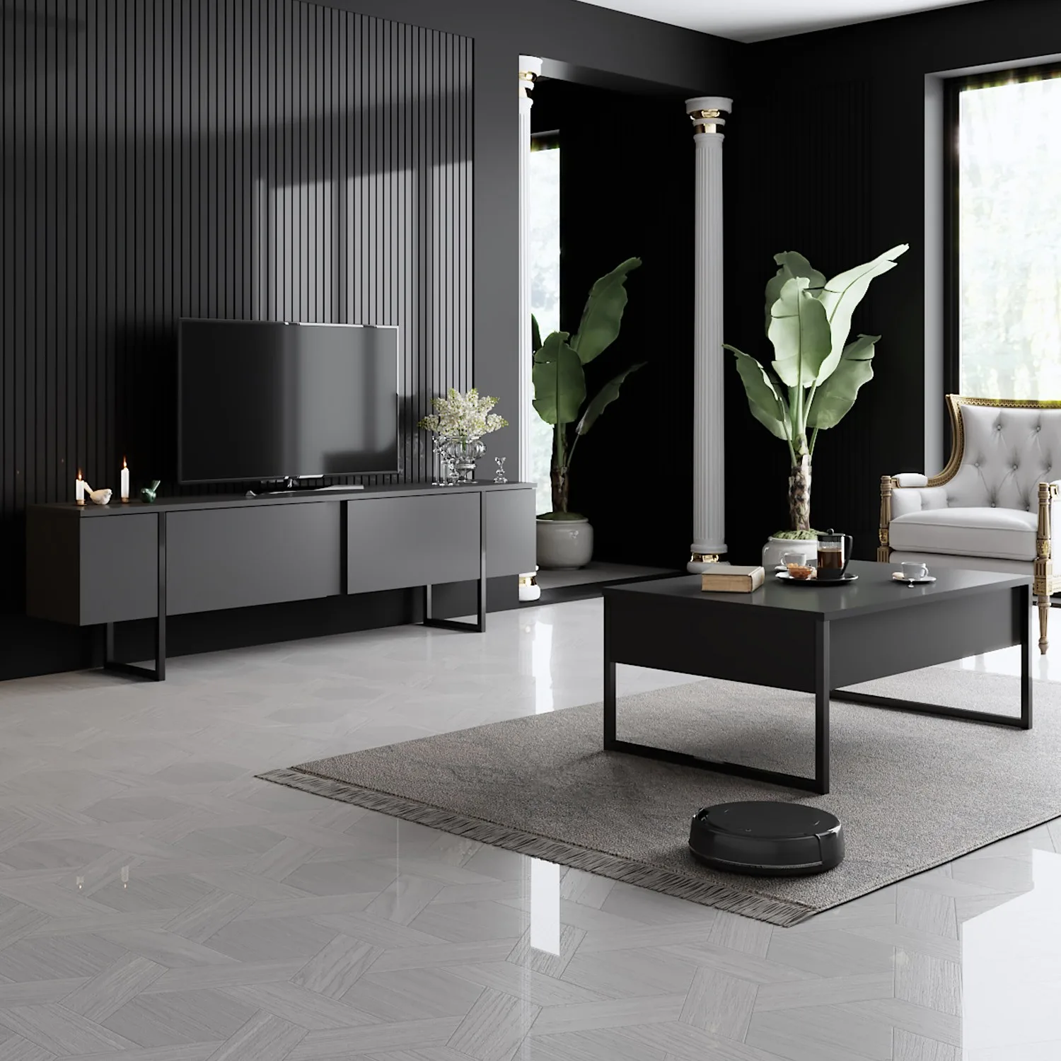 TV stolek LUXE ASIRGROUP (foto 3)