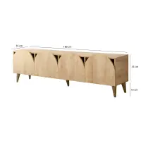 TV stolek MESTA Sapphire Oak v2 ASIRGROUP (foto 8)