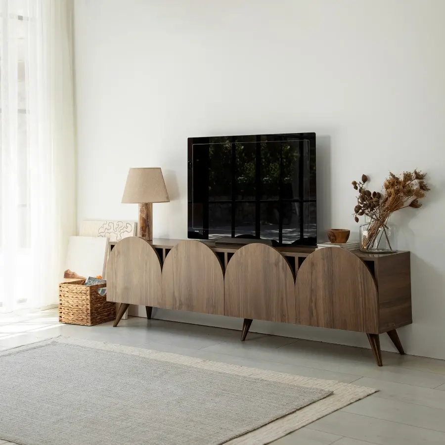 TV stolek MESTA Walnut v2 ASIRGROUP