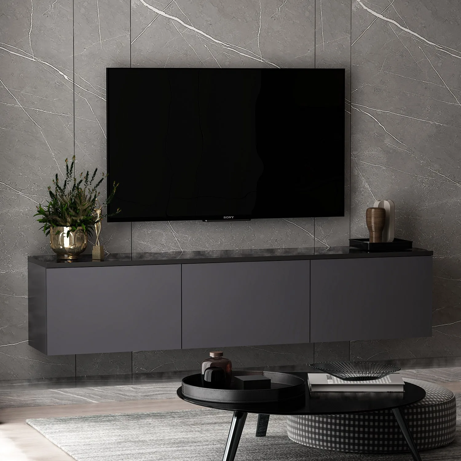 TV stolek NEON ASIRGROUP