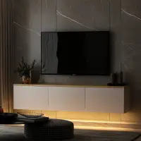 TV stolek NEON White v2 ASIRGROUP