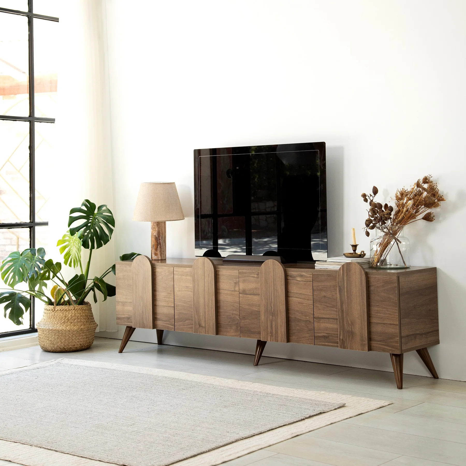 TV stolek NEW Walnut v2 ASIRGROUP