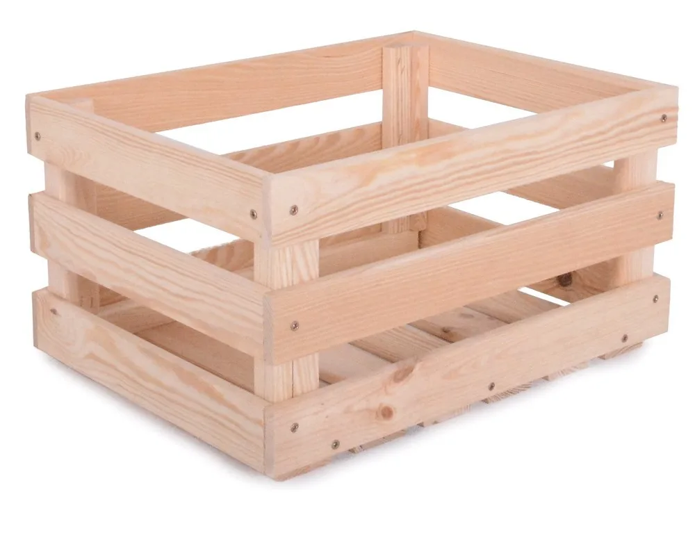 Úložný box APPLE dřevěný Rojaplast