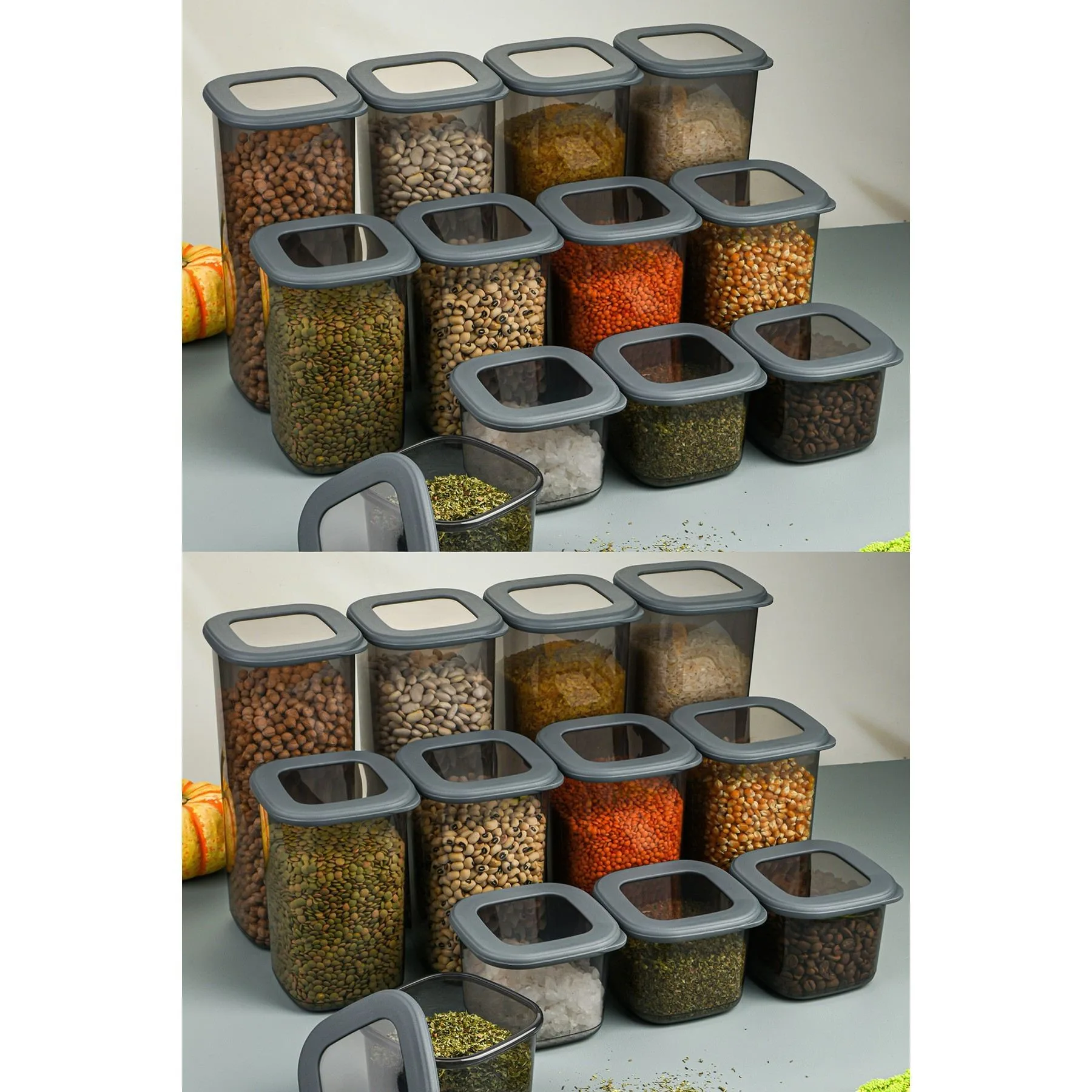 Úložný box BNMPOLYAS24-51217SRG (set 24 ks) ASIRGROUP
