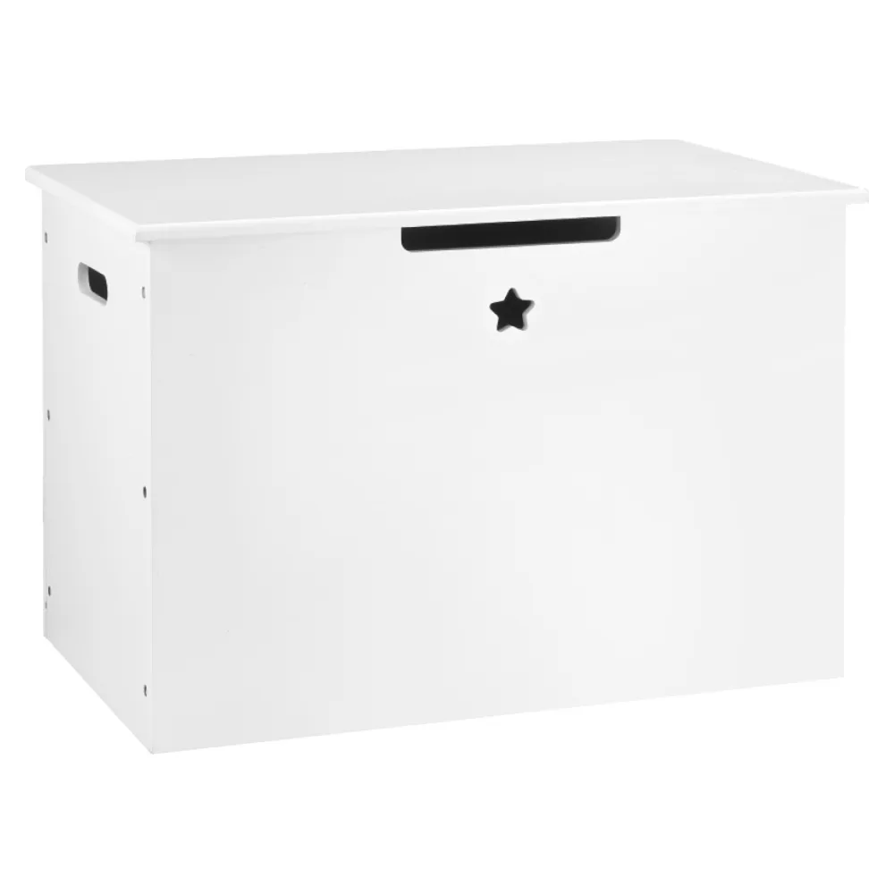 Úložný box na hračky, bílá, BOLIS Kondela