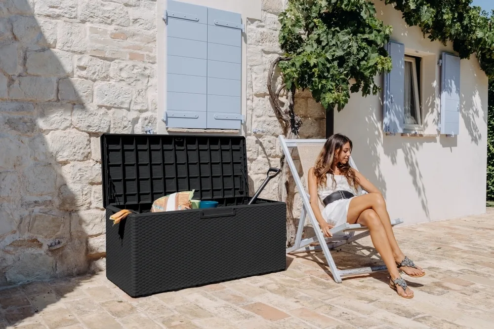 Úložný box PORTOFINO zahradní plastový Rojaplast