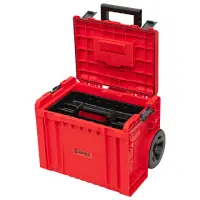 Úložný box QBRICK SYSTEM PRO HD Cart 2.0 Red Ultra na nářadí s kolečky Rojaplast (foto 6)