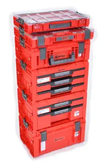 Úložný box QBRICK SYSTEM PRO HD Toolbox 2.0 Red Ultra na nářadí Rojaplast (foto 6)